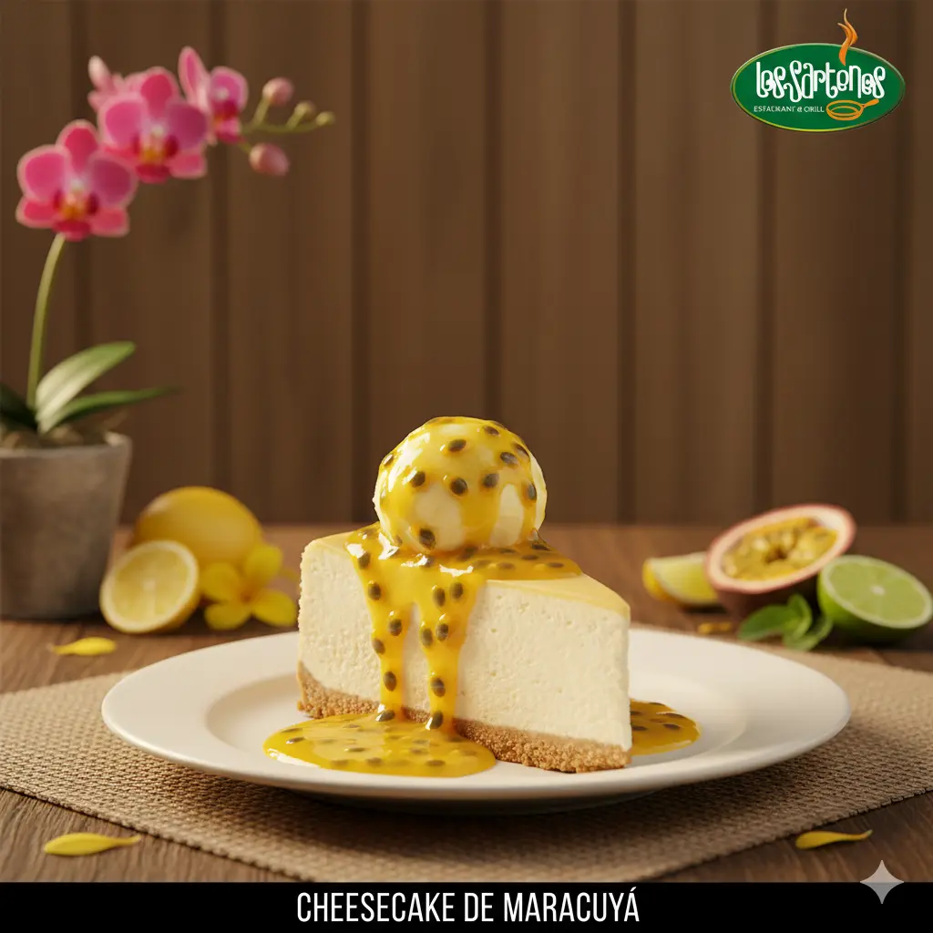 Cheesecake de Maracuyá